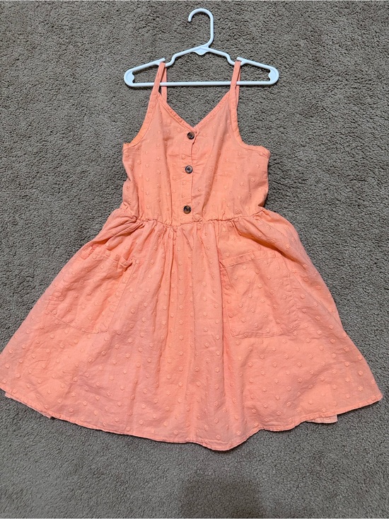 jumping beans Other - jumping beans Peach Textured Sundress with Pockets